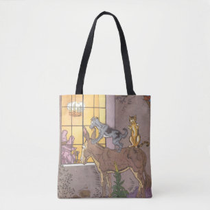 Tote Bag Conte de fée vintage, Les Musiciens de la ville de