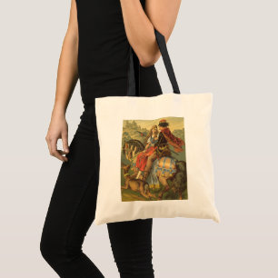 Tote Bag Conte de fées victorien vintage, frère et sœur