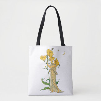 Tote Bag Conte de fées vintage, Primevère, Walter Crane