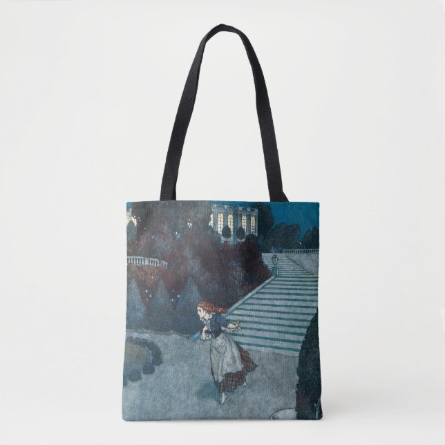 Tote Bag Contes de Fées Anciens, Cendrillon par Edmund Dula (Devant)