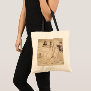Tote Bag Contes de fées vintage, Cendrillon par Arthur Rack