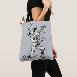 Tote Bag Contes de fées vintage de l'epouvantail du Magicie