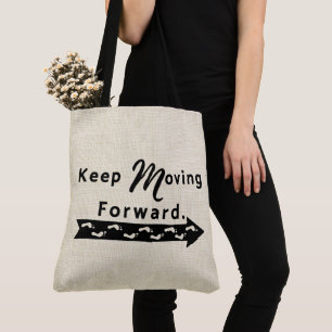 Tote Bag Continuez d'aller de l'avant