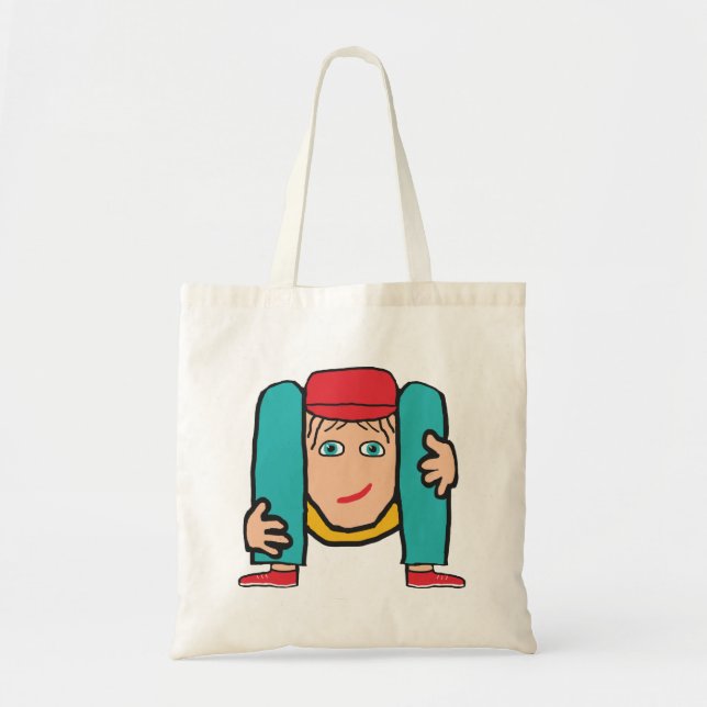 Tote Bag Contortionniste (Devant)