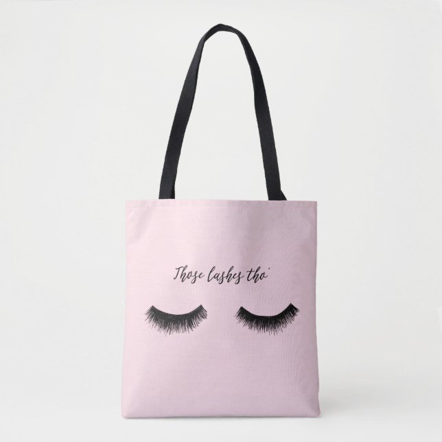 Tote Bag Conversation Lash - Ces Lashes Tho' (Devant)