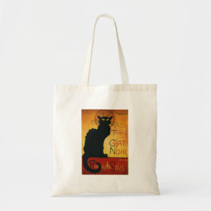 Tote Bag Conversation Noir - chat noir