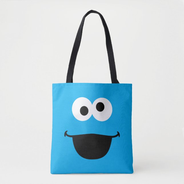Tote Bag Cookie Face Art (Devant)