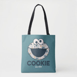Tote Bag Cookie Monster   Cookie depuis 1969