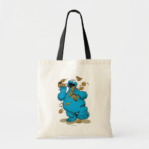 Tote Bag Cookie Monster Crazy Cookies