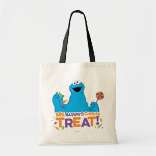 Tote Bag Cookie Monster - Me Toujours Choisir La Menace