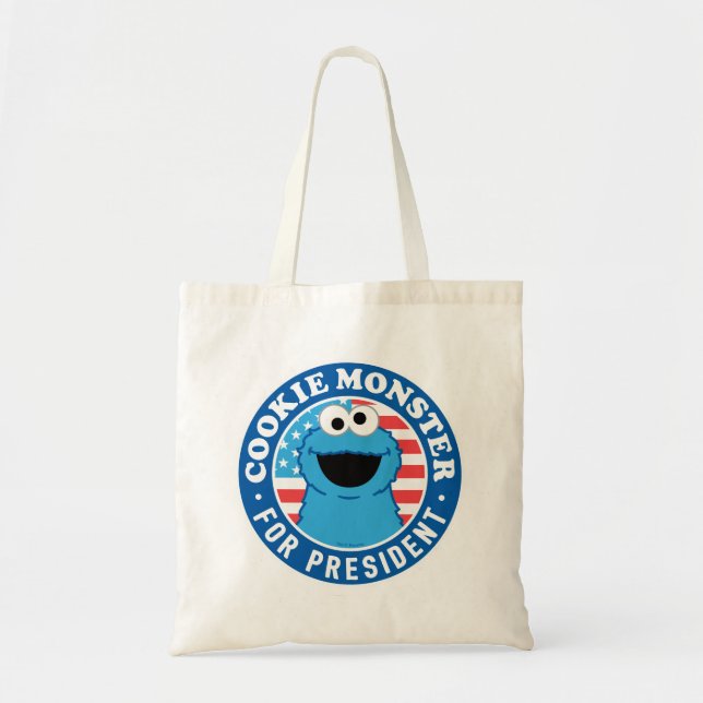 Tote Bag Cookie Monster pour Président (Devant)