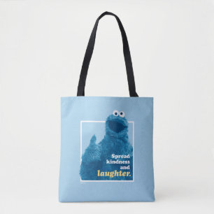 Tote Bag Cookie Monster   Propager la gentillesse et le rir