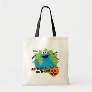Tote Bag Cookie Monster   Tous Les Traitements, Pas De Truc