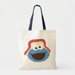 Tote Bag Cookie Monster Woodland Face