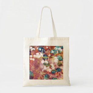 Tote Bag Cool, art tendance de motif fleuri romantique