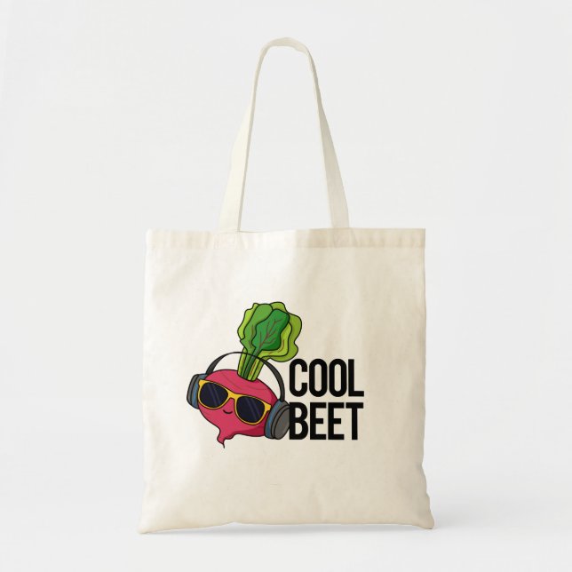 Tote Bag Cool Beet Funny Veggie Pun (Devant)