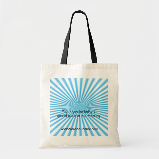 Tote Bag cool bleu starbust (Devant)