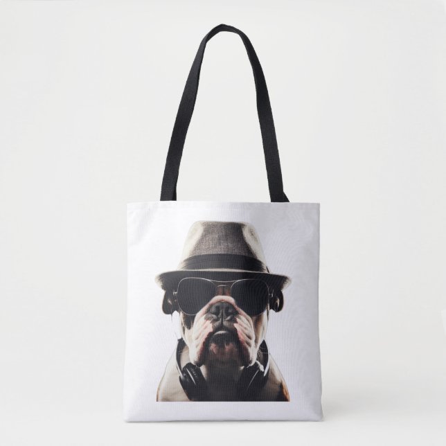 Tote Bag Cool Bulldog (Devant)