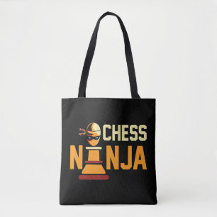 Tote Bag Cool Chess Ninja Chess Lovers Cadeau