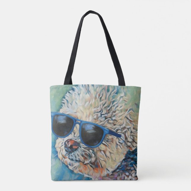 Tote Bag Cool 'Chon le Bichon Magnet Flexible (Dos)