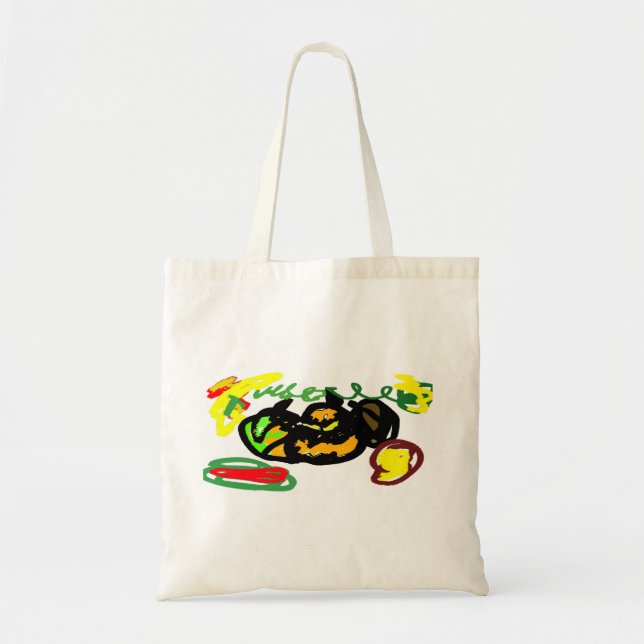 Tote Bag cool citrouille (Devant)