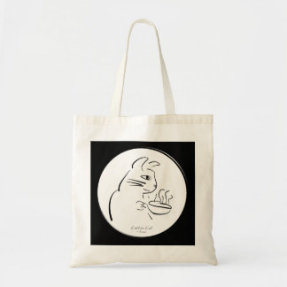 Tote Bag Cool Coffee Cat fourre-tout