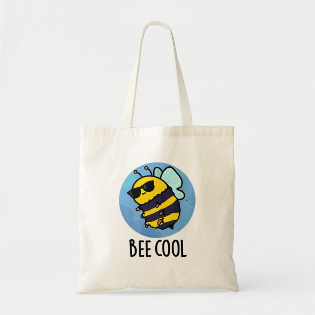 Tote Bag Cool d'abeilles drôle Insecte Bee Pun (Devant)