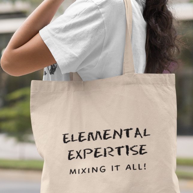 Tote Bag Cool D'Expertise Élémentaire Pour Les Enseignants  (Shop now and embrace your elemental expertise with pride!)