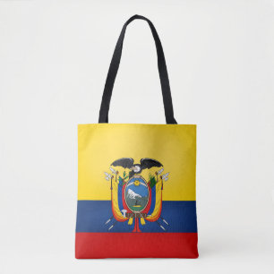 Tote Bag Cool Equateur Drapeau Mode