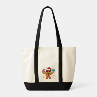 Tote Bag Cool Gingerbread 67 — Holiday Ice‑Cream Numbers