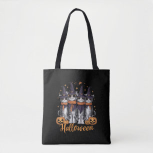 Tote Bag Cool Halloween Chats cadeau pour fille cadeau pour