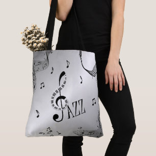 Tote Bag Cool Jazz Silver