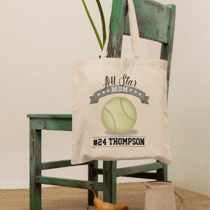 Tote Bag Cool Maman Personnalisé All Star Softball