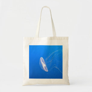 Tote Bag Cool méduse Tentacles Bleu clair Eau