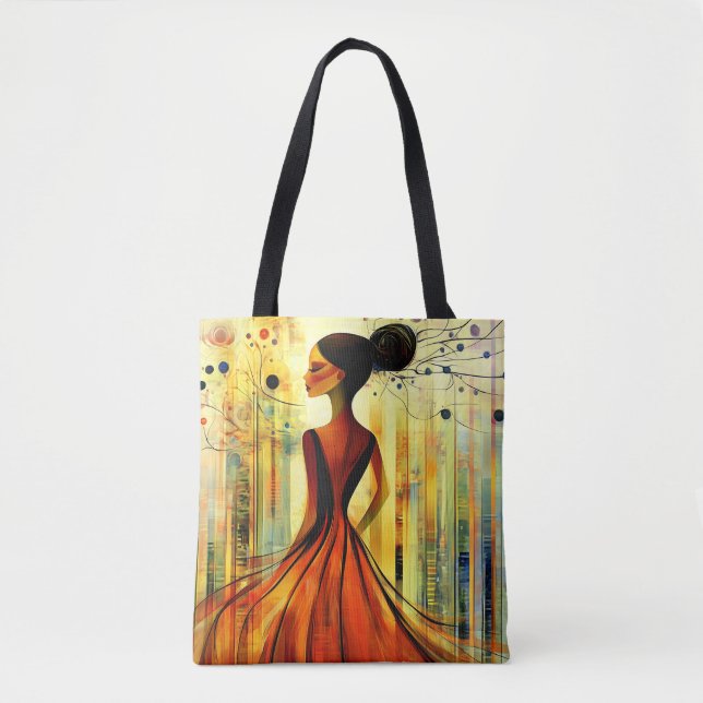 Tote Bag Cool moderne original unique tendance Imaginaire f (Devant)