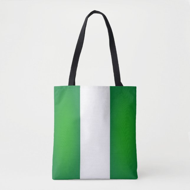 Tote Bag Cool Nigeria Drapeau Mode (Devant)