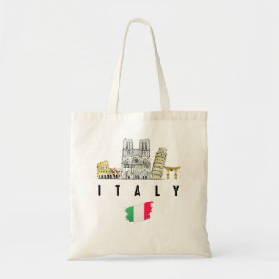 Tote Bag Cool Rome Italie Colisée Souvenir Tee - shirts gra