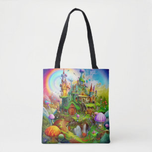 Tote Bag Cool Unique Magique Mignonne Colorful Imaginaire T