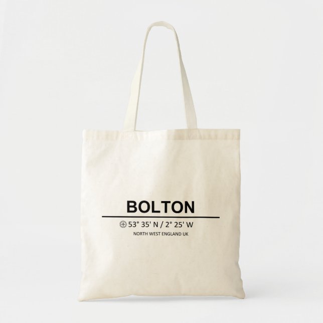 Tote Bag Coordinates Bolton (Devant)