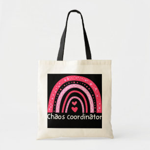 Tote Bag Coordinateur du Chaos Enseignant Garderie d'enfant