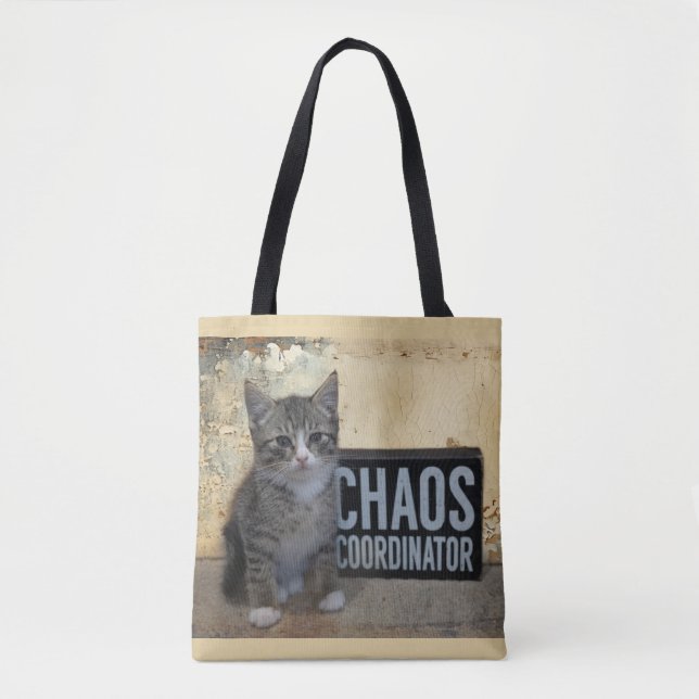 Tote Bag Coordonnateur de chaos (Devant)