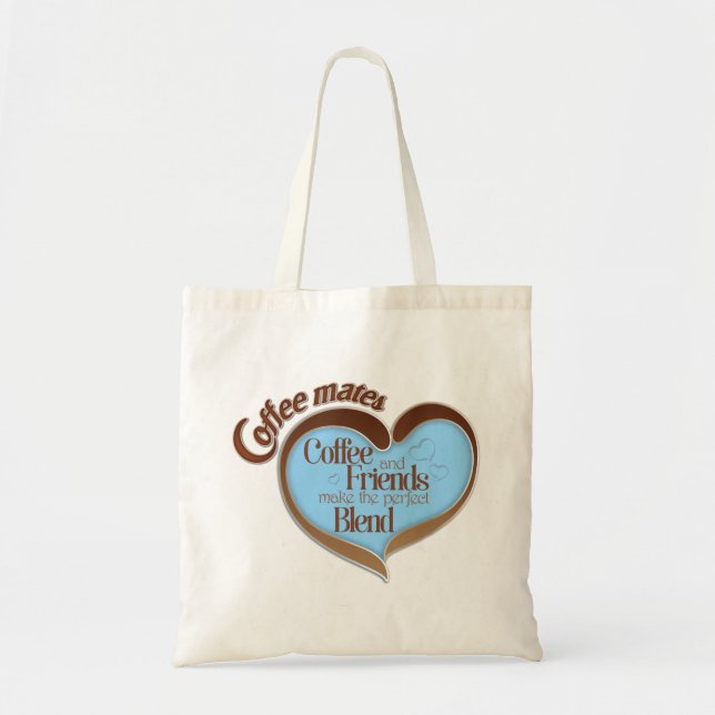 Tote Bag Copains de café (Devant)