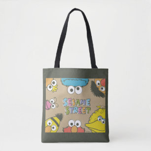 Tote Bag Copains vintage de Sesame Street
