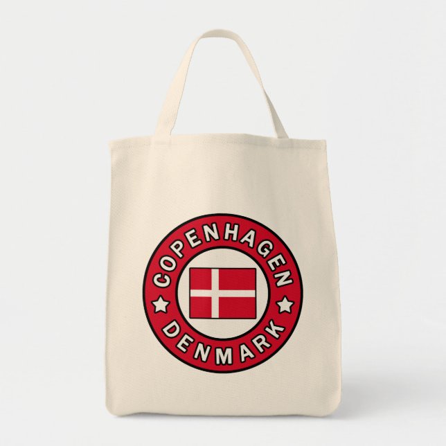 Tote Bag Copenhague Danemark (Devant)