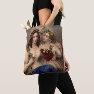 Tote Bag Copie victorienne la guirlande médiane