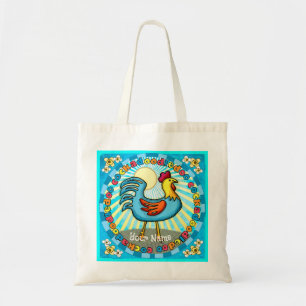 Tote Bag coq de basse-cour