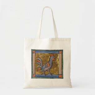 Tote Bag Coq de bestiaire médiéval c. 1270