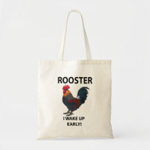 Coq Oiseau Je Me Réveille Tôt Drôle Coq