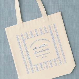Tote Bag Coquillages et Cloches de Mariage Enterrement de V