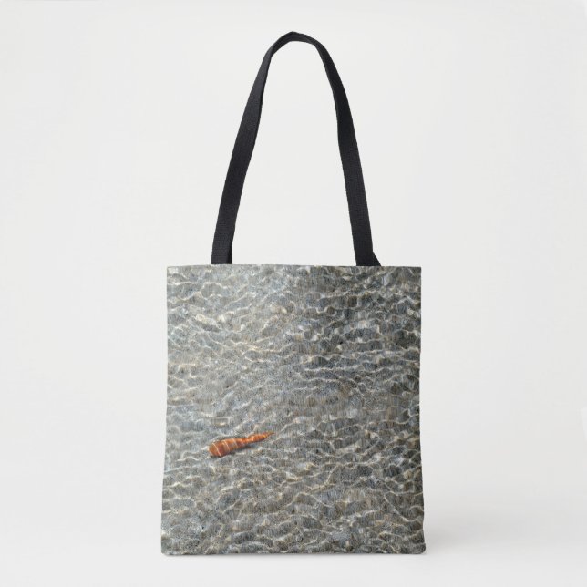 Tote Bag Coquille sur la plage (Devant)